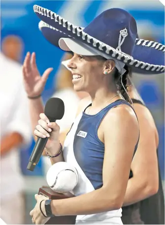  ?? / FOTO: MEXSPORT ?? Giuliana es la mejor exponente nacional en el deporte blanco.