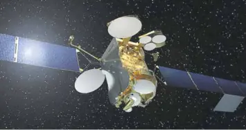  ??  ?? Produit par Thales Alenia Space, le futur satellite Konnect VHTS sera doté d’une capacité de 500 gigabits par seconde.