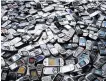  ??  ?? One third of unused electronic devices could go to landfill