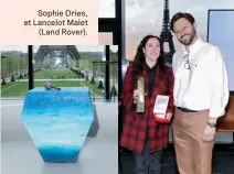  ?? ?? Sophie Dries, et Lancelot Malet (Land Rover).