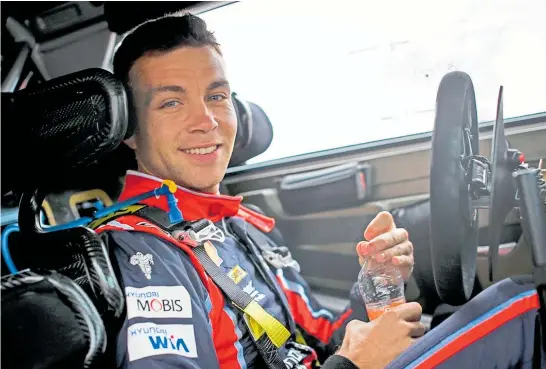  ?? Photo / NZME ?? Hayden Paddon is nearly back to full fitness after crashing during Rally Portugal.