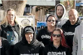  ?? CHRISTEL YARDLEY/STUFF ?? Some of Malachi Subecz’s family outside the High Court at Rotorua yesterday.