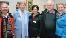  ?? Photo by John Cleary ?? Joe Hennebery, chairman Tralee branch of KHF, Máiread Fernane Treasurer, Mary Shanahan Sec KHF, Willie Cleary GHF, and Andrea O’Donoghue PRO KHF.