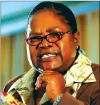  ??  ?? Joice Mujuru