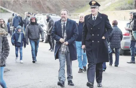  ?? Ansa ?? L’ex prefetto di Pescara, Francesco Provolo, da ieri indagato