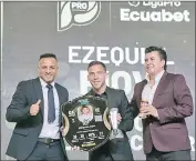  ?? ?? El Capitán Ezequiel “Keki” Piovi es el mejor volante central del 2023.