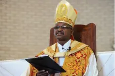  ??  ?? WE ARE STRUGGLING: BCC Metlhayotl­he Beleme of Anglican Church