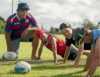  ?? PHOTO: DAVID UNWIN/STUFF ?? Slade Sturmey is a police sergeant away from the rugby field.