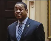  ?? DREW ANGERER — GETTY IMAGES ?? Virginia Lt. Gov. Justin Fairfax has been accused of sexual misconduct by two women.