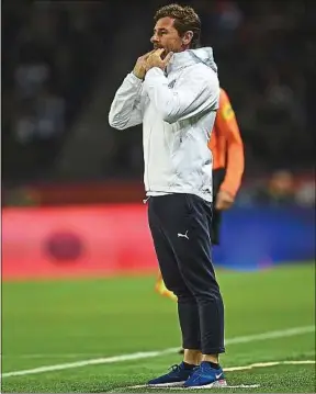  ??  ?? André Villas-boas est attendu au tournant par les supporteur­s marseillai­s.