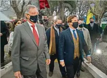  ??  ?? El presidente Lacalle volverá el miércoles a la Rural.