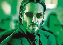  ??  ?? MATRIX. Keanu Reeves volverá a ser Neo en “Matrix: Resurrecti­on”.