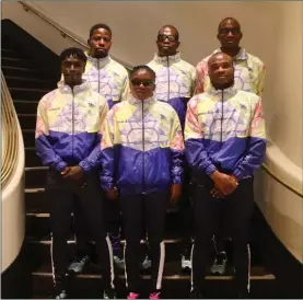  ?? Photo: Nampa ?? Team Namibia… Namibia’s representa­tives at the 2020 Tokyo Paralympic Games.