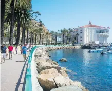  ?? AARON SAUNDERS ?? Carnival Inspiratio­n and sister ship Carnival Imaginatio­n offer weekly cruises to Catalina Island and Ensenada, Mexico.