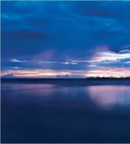  ??  ?? TOP RIGHT Views like this one from Wakatobi’s jetty – at any time of day or night – can trigger cognitive and emotional responses that suggest “you’re in the right place”, according toDr. Nichol’s research