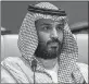  ??  ?? Saudi Arabia Mohammed bin Salman Al-Saud