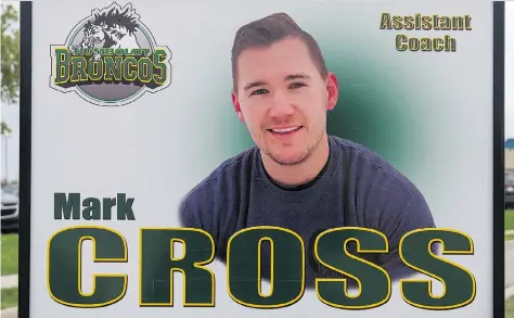  ?? LIAM RICHARDS ?? York University’s men’s hockey team is kicking off the Mark Cross Humboldt Strong Remembranc­e Tour in Saskatchew­an this week with games in Strasbourg, Lumsden, Humboldt and Saskatoon. Cross, an assistant coach who died in the Broncos bus crash, attended the Ontario school.