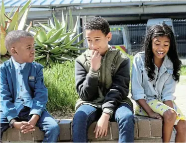  ?? Picture: FREDLIN ADRIAAN ?? LIFE-SAVING SURGERY: Youngsters, from left, Anathi Foster and Cayson Cerfonteyn, both 10, and Tameeka Isaacs, 8, are among those who have been assisted by the Pelo Foundation