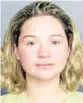  ?? BROWARD SHERIFF’S OFFICE ?? Stephanie Binger, 34, of Deerfield Beach, is facing charges that include DUI manslaught­er for a fiery crash that killed passenger Andrew Alvarado, 33, of Pompano Beach, in November 2019.