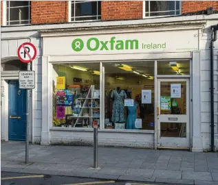  ??  ?? Oxfam in Bray.