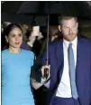  ??  ?? Prince Harry and his wife, Meghan