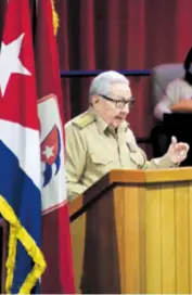  ??  ?? Raúl Castro pozvao na dijalog s Amerikom, ali bez “odricanja socijalizm­a”