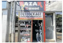  ?? ?? Bazar 2 Condé a ouvert ses portes jeudi 4 avril.