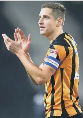  ?? PICTURE: JONATHAN GAWTHORPE ?? MAN IN DEMAND: Hull were last night trying to stave off a bid for captain Michael Dawson from Nottingham Forest.