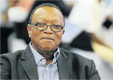  ?? Picture: Getty Images ?? Popo Molefe’s experience at graft-ridden passenger rail agency Prasa has taught him what to expect at Transnet.