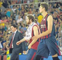  ?? FOTO: PERE PUNTÍ ?? Tibor Pleiss
nunca ha acabado de encajar en este Barça