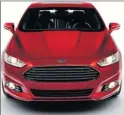  ?? Ford Motor via Wieck ?? 2013 Ford Fusion: New model will feature all LED lighting inside and out.