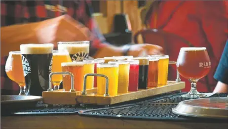  ?? FILE PHOTO ?? Red River Brewing Company came in eighth on the list of the 10 most visited businesses in Taos County for 2021, and is the only local restaurant on the list.