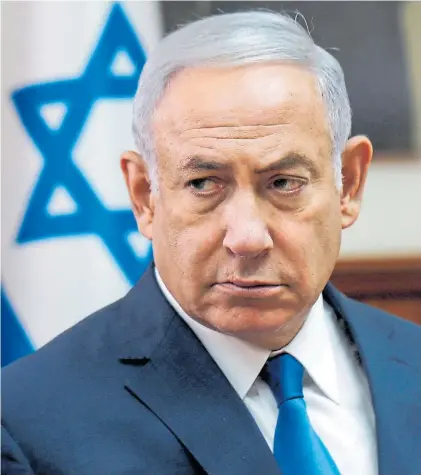  ?? REUTERS ?? Problemas. El premier israelí Netanyahu criticó con dureza la decisión del gobierno de Asunción.