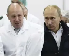  ?? ALEXEI DRUZHININ/ASSOCIATED PRESS FILE PHOTO ?? Businessma­n Yevgeny Prigozhin, also known as “Putin’s cook,” has been indicted for alleged U.S. election interferen­ce.