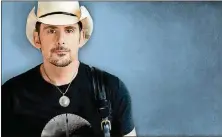  ?? CONTRIBUTE­D ?? Guitarslin­ging country singer Brad Paisley is coming to Country Concert ’18.