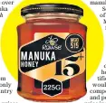  ??  ?? Rowse sells a 225g jar of ‘100+ MGO’ manuka honey for around £10