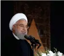  ?? Bild: AP/TT/ARKIV ?? POSITIV TILL AVTALET. Irans president Hassan Rohani har sagt att Iran vill hålla liv i avtalet, med eller utan USA.