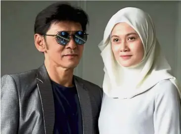  ??  ?? Hopeful couple: Jamal and Zai will ‘keep praying that fortune will come from God’.