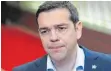  ?? FOTO: DPA ?? Griechenla­nds Ministerpr­äsident Alexis Tsipras wehrt sich gegen Forderunge­n des IWF.