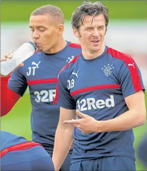  ??  ?? HISTORY BOY: Joey Barton has immersed himself in Rangers’s backstory since arriving at Ibrox.