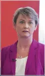  ??  ?? YVETTE COOPER Shadow Home Secretary quit after leadership bid