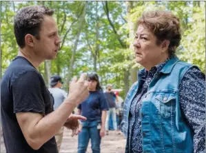  ?? THE CANADIAN PRESS/HO - GOLIN, JEFF NEUMANN ?? Giovanni Ribisi and Margo Martindale are shown in the the television series Sneaky Pete in this undated handout photo.