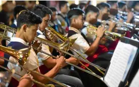  ??  ?? OFY seeks to nurture talented, less privileged youth through the transforma­tive power of orchestral music.