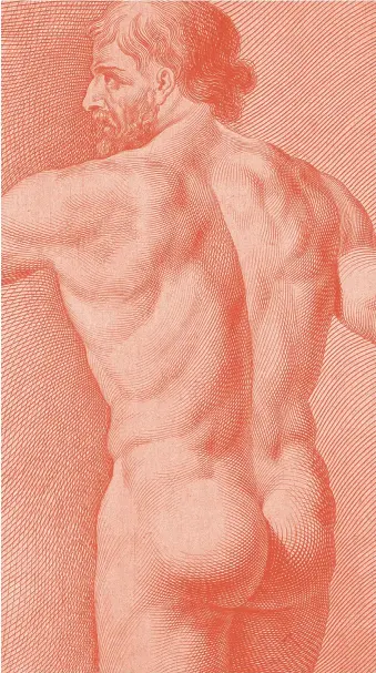  ?? ?? The naked truth: an engraving by JD Herz (circa 1732)