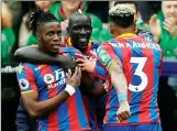  ??  ?? FIVE-STAR: Crystal Palace thumped Leicester