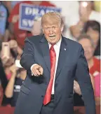  ?? GETTY IMAGES ?? President Donald Trump says that when he campaigns for a candidate, that candidate will win. There may be a recount in Ohio.