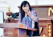  ??  ?? La Ombudspers­on, Nashieli Ramírez Hernández, señaló que hay otros imputados que no podrán salir ya que están relacionad­os con delitos graves.