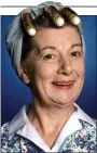  ??  ?? TV TRIBUTE: Jean Alexander as Hilda Ogden