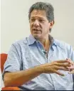  ?? | MARIVALDO OLIVEIRA /CÓDIGO19/FOLHAPRESS ?? O ex- prefeito Fernando Haddad