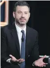  ??  ?? Jimmy Kimmel will host the Academy Awards on March 4.